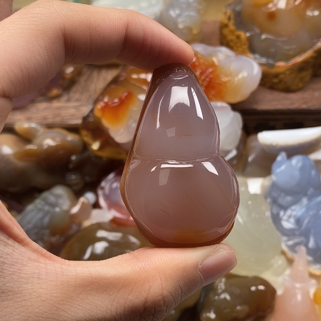 玛瑙/玉髓未镶嵌颈饰