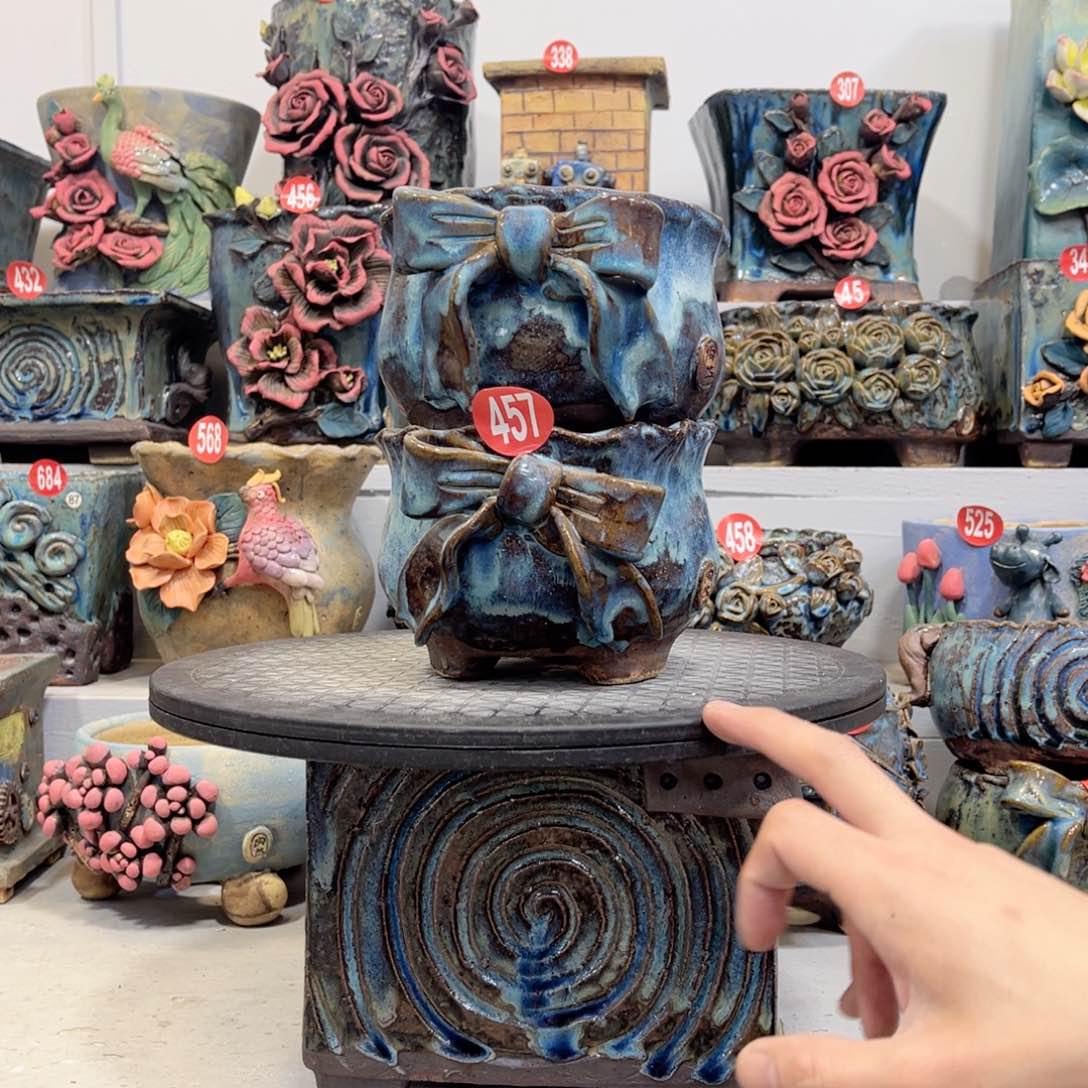 陶瓷457 号陶然花盆