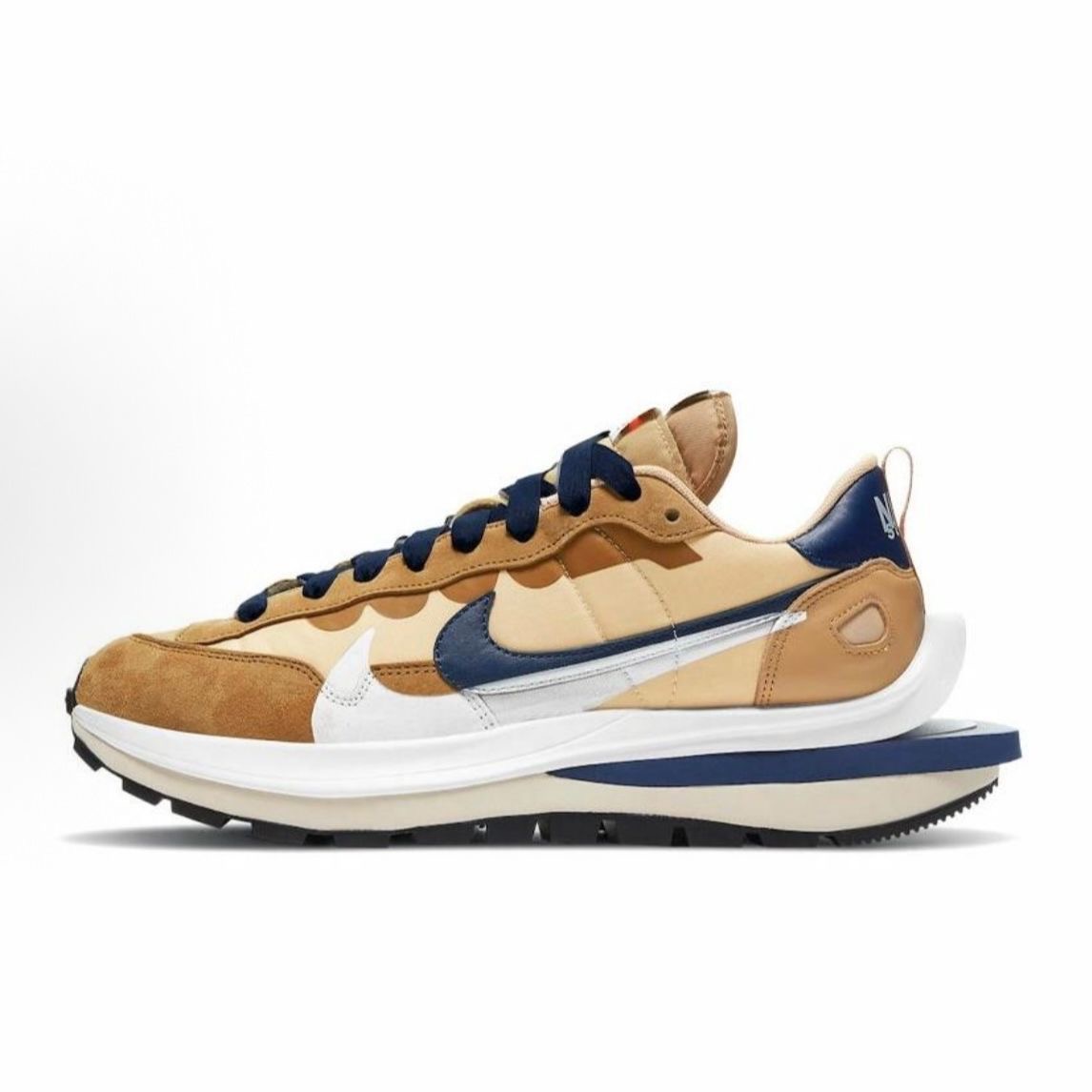 Nike/耐克男子Sacai3.0 VaporWaffle 绒面革sesame and运动鞋