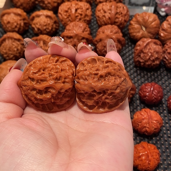 吊坠文玩核桃38白蛇谷0703