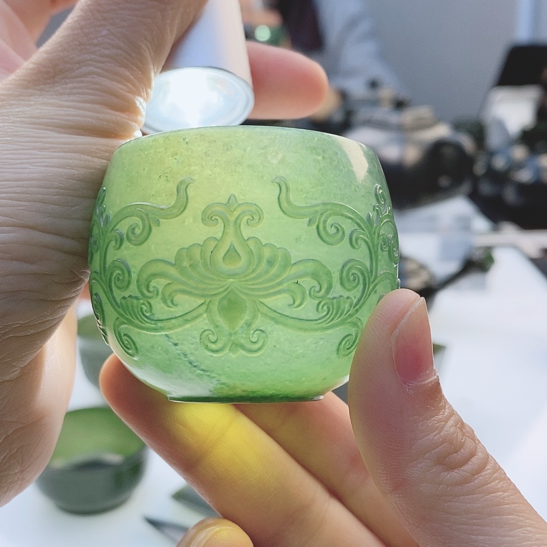 和田玉（青玉）把件未镶嵌