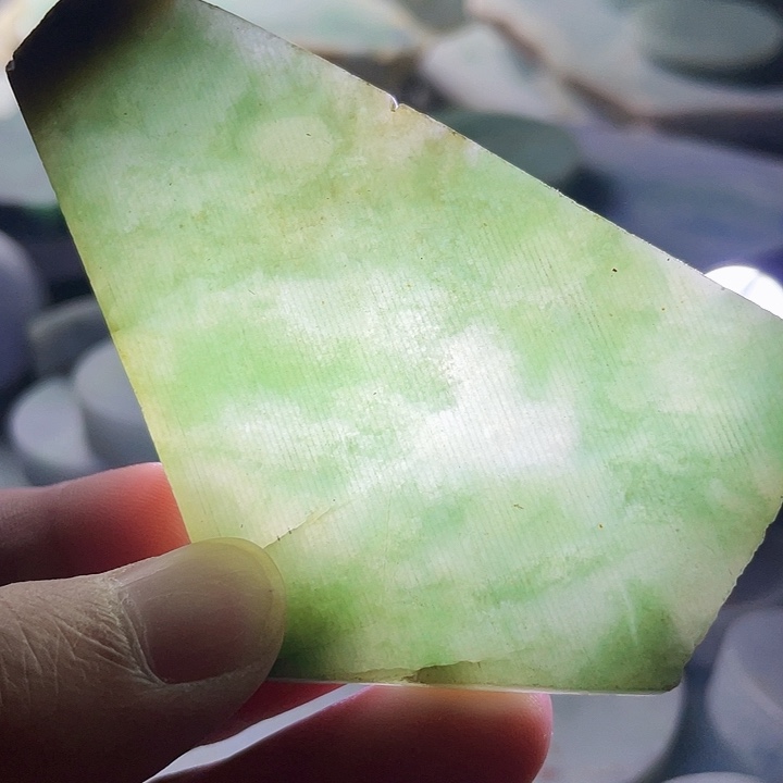 翡翠挂件未镶嵌毛6