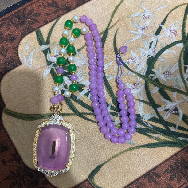 南非甄选-殿堂系列S级 新中式项链D111