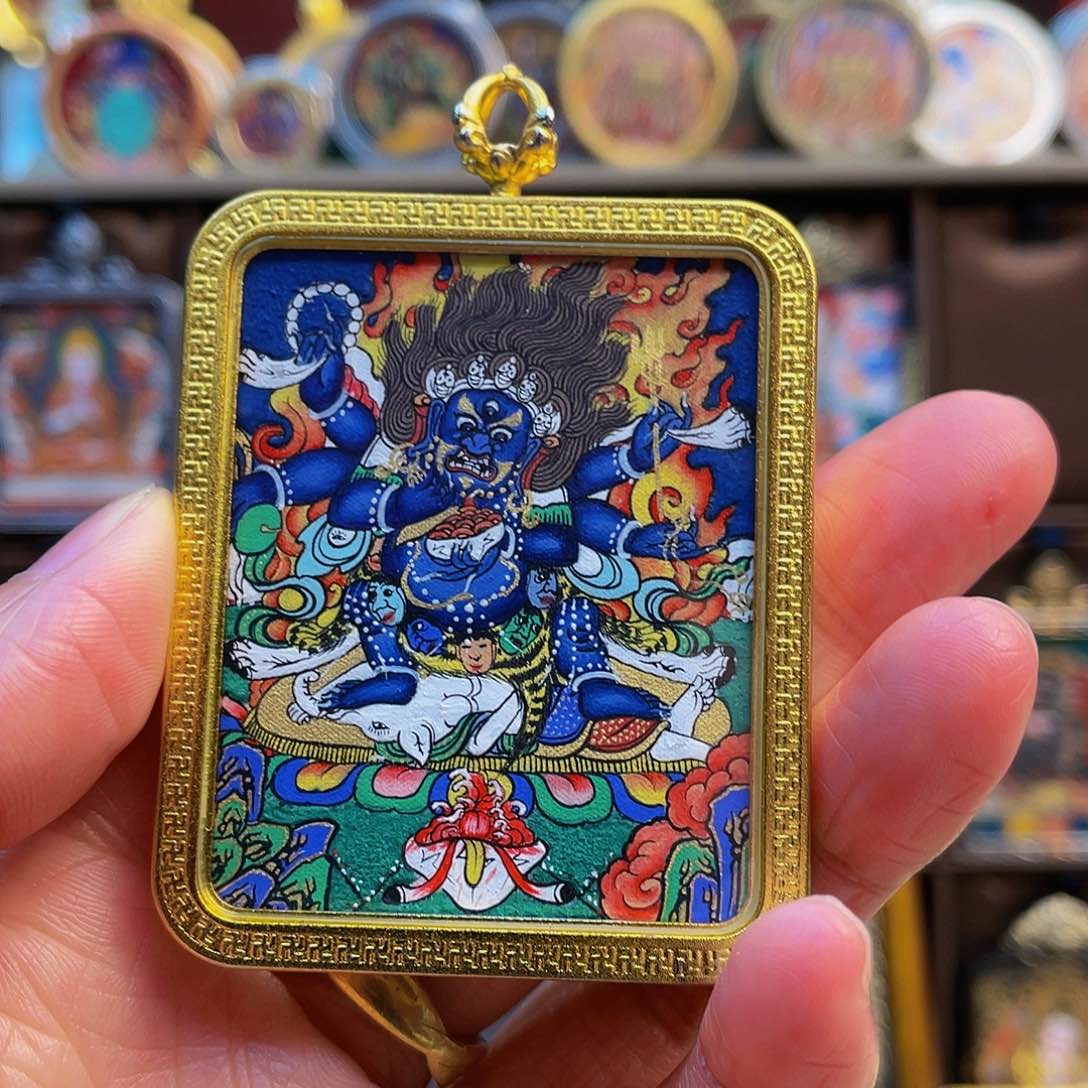 卷轴画是**?热贡纯手绘唐卡