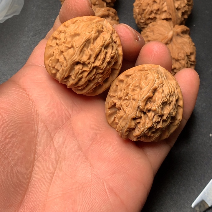 把件文玩核桃36白狮子862