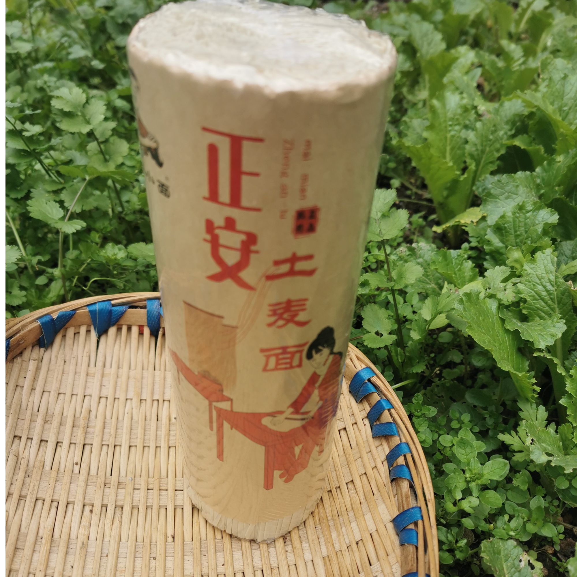 贵州遵义正安土麦面（扁平中刀）