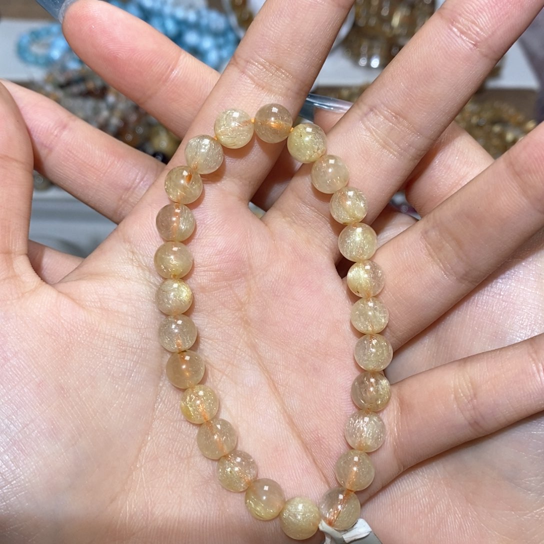 水晶手链未镶嵌暖*呀手链