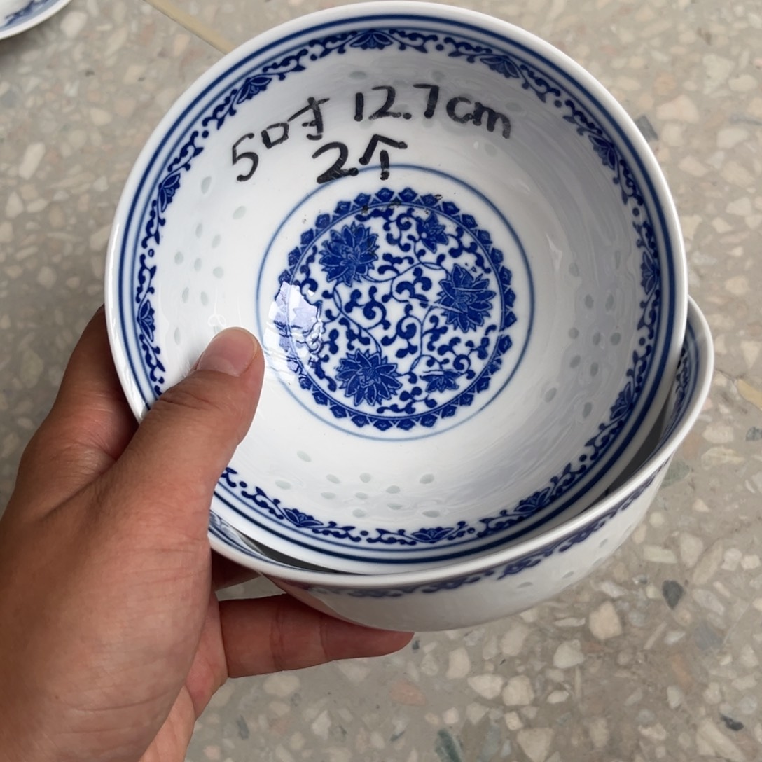 瓷片景德镇高温细白瓷餐具