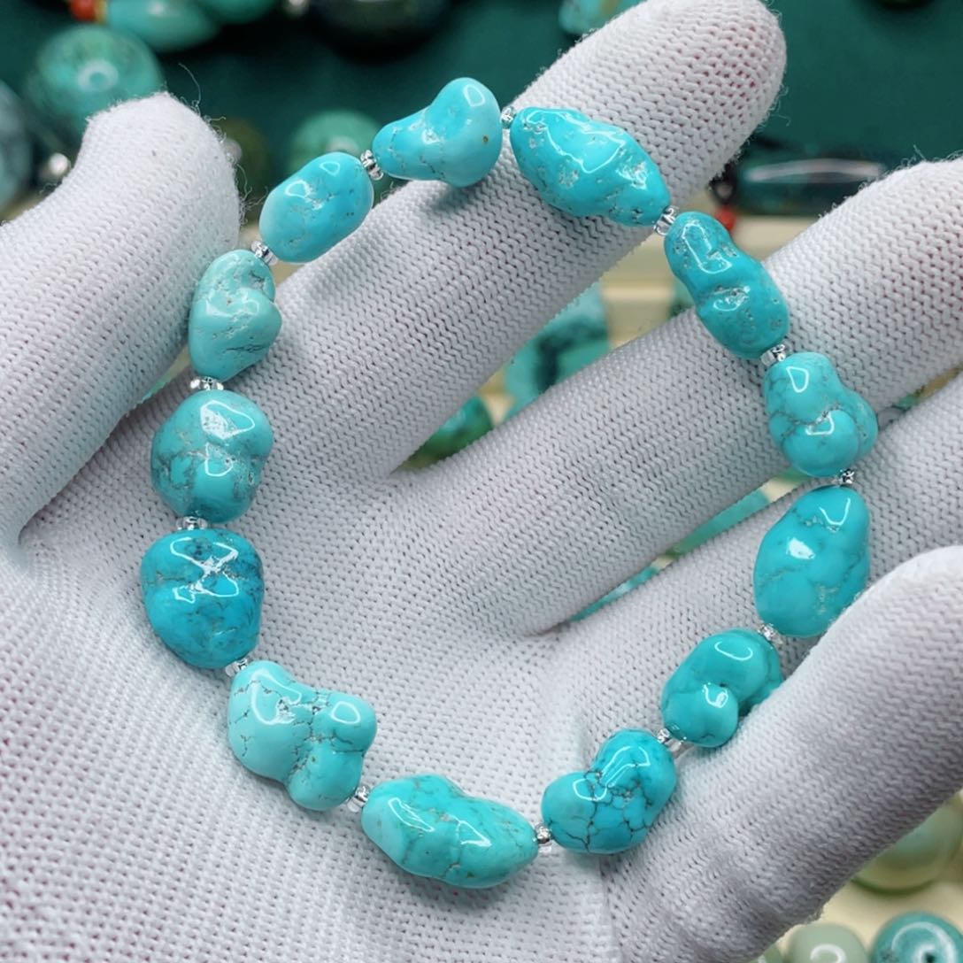 未镶嵌绿松石珠宝奇石