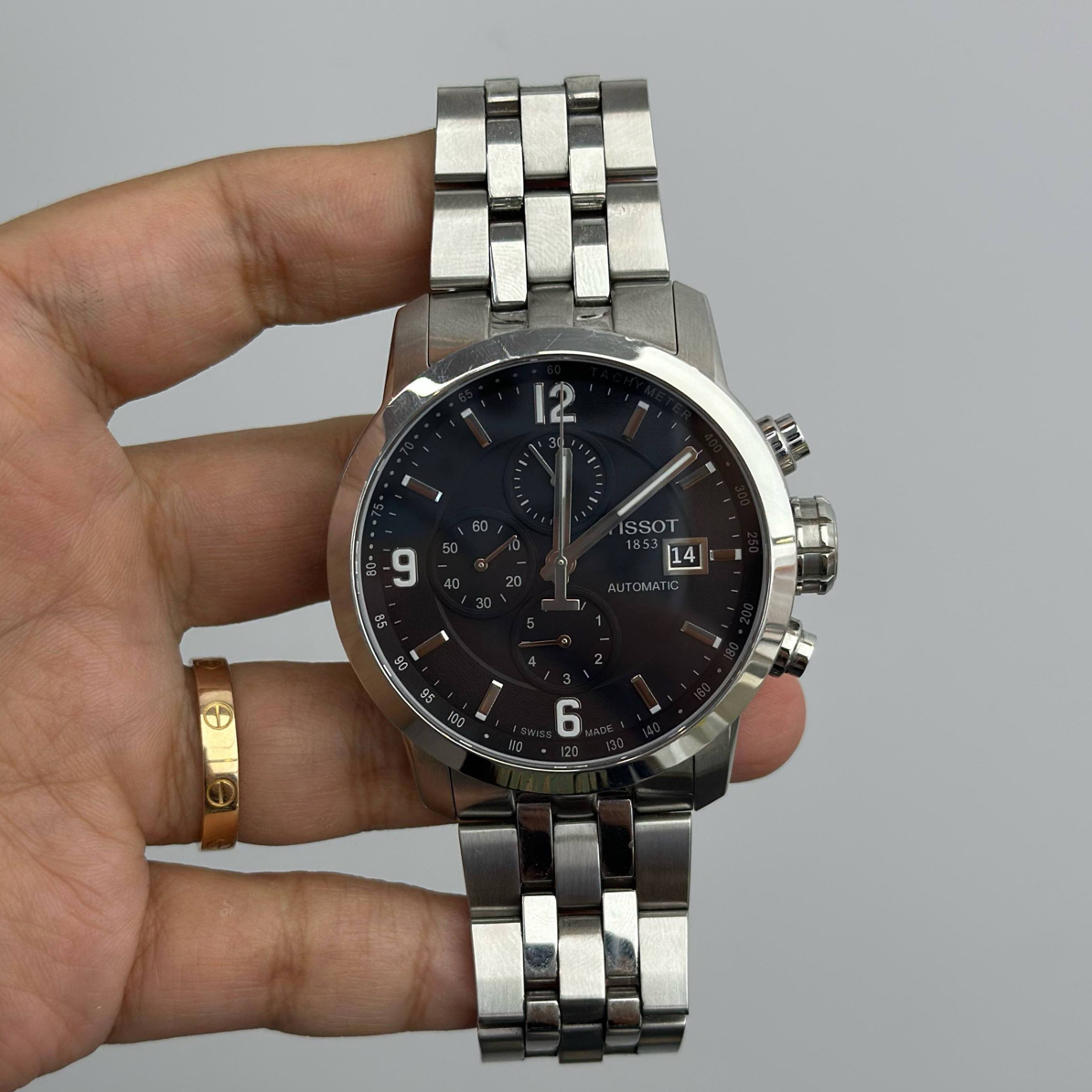99新 Tissot/天梭 99新男士自动机械43mm运动款公价7800