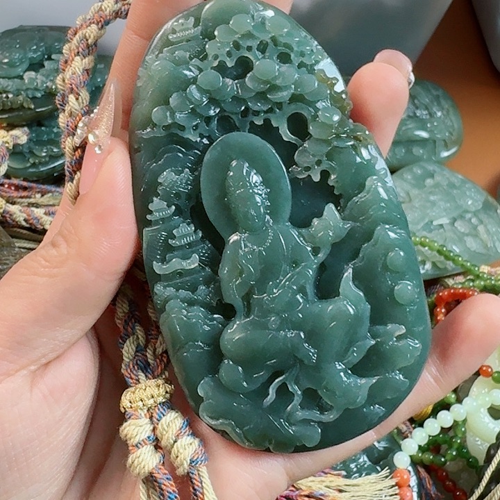 和田玉把件未镶嵌