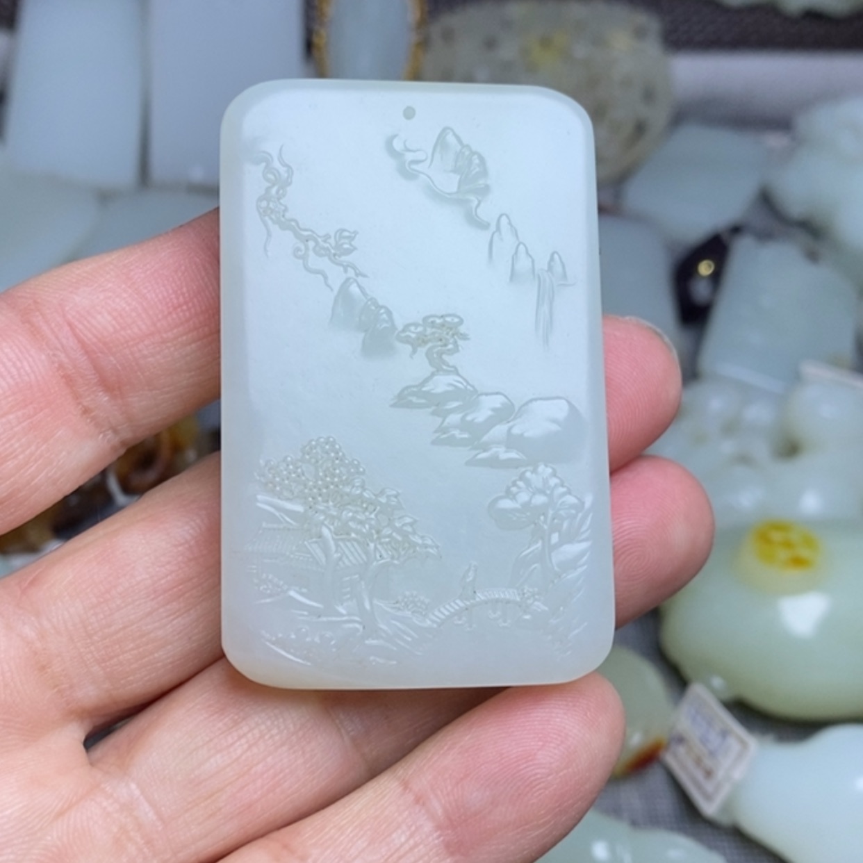 【闪购商品】和田玉（糖玉）颈饰未镶嵌