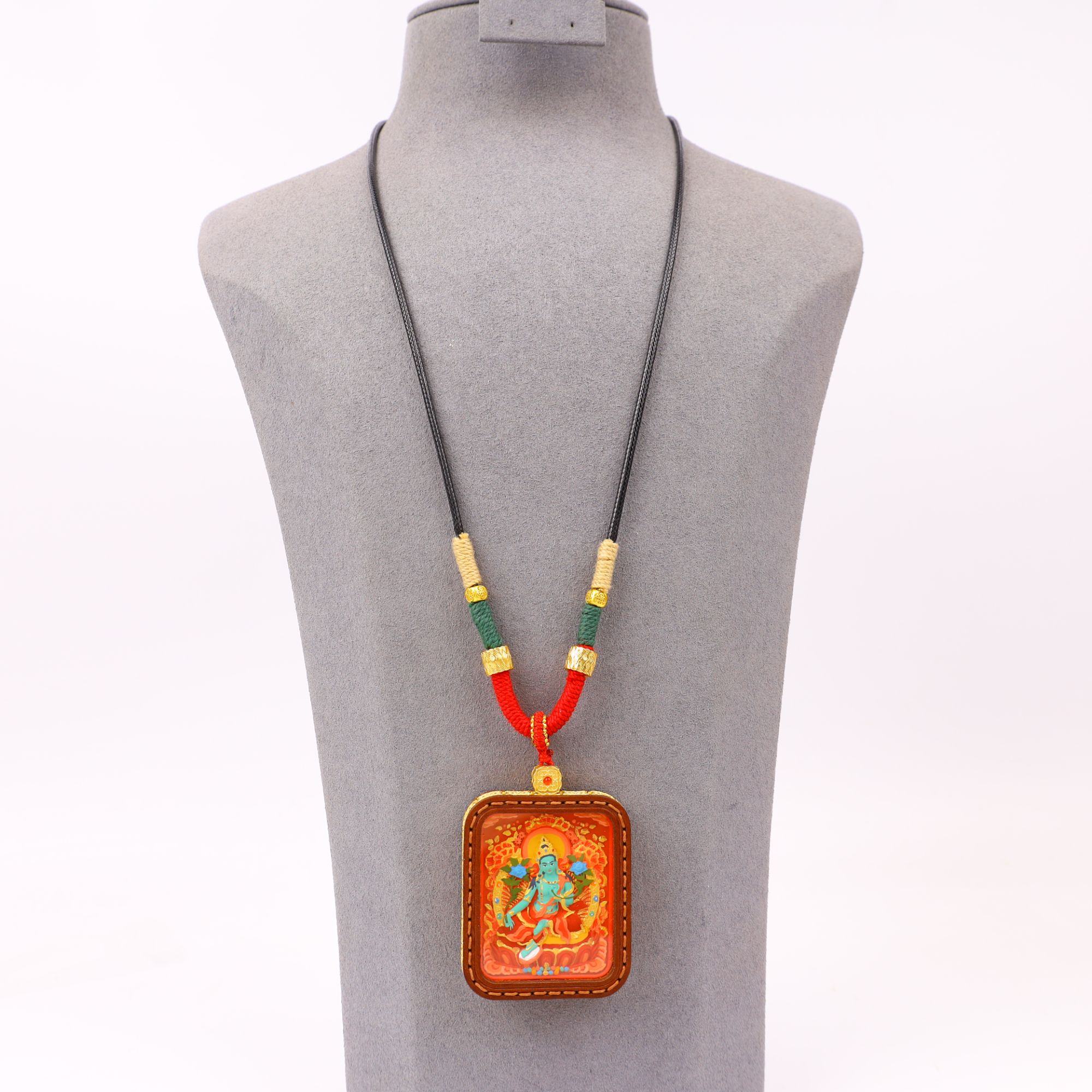 【守护】心如珠宝·度母擦擦唐卡-YW998A