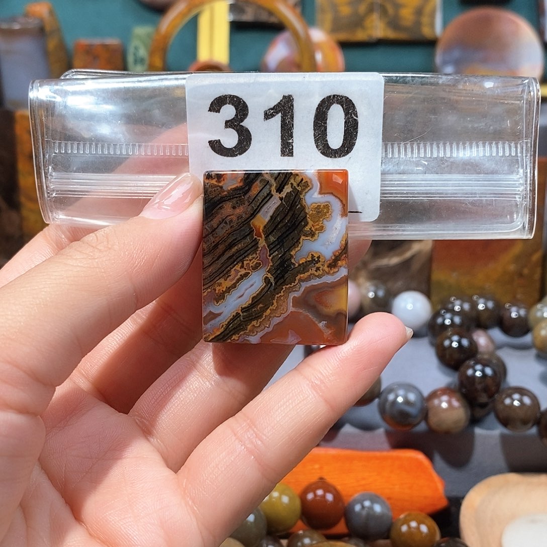 硅化玉天然北票硅化玉牌子未镶嵌