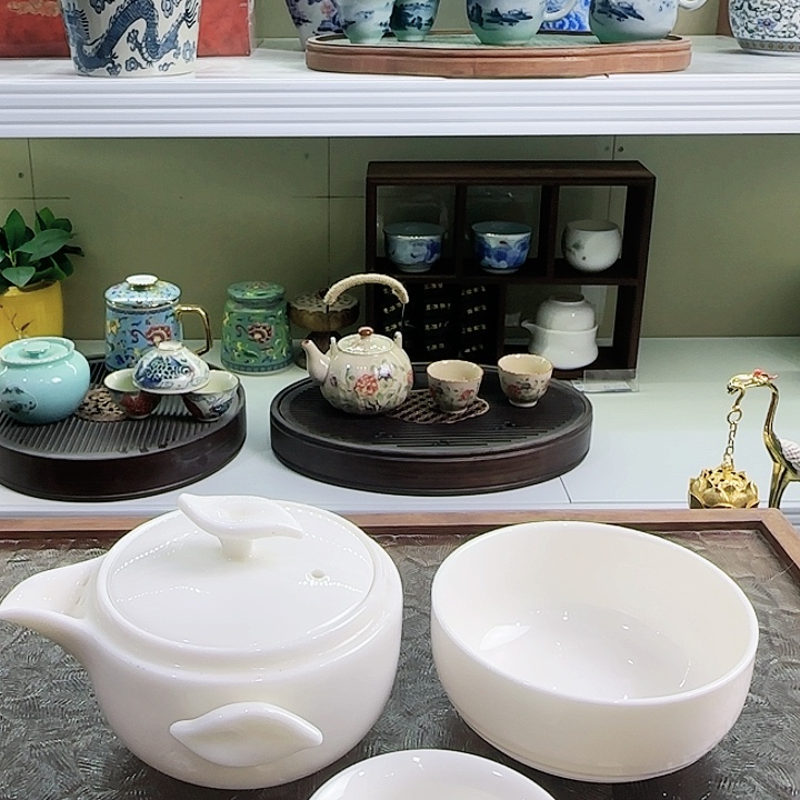 茶具套装旅行茶具茶叶罐密封罐玻璃杯