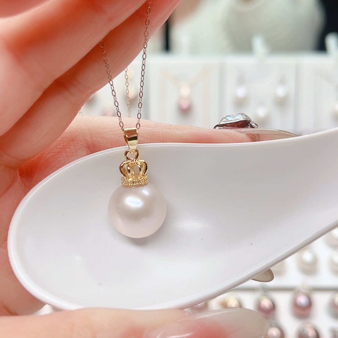 吊坠(赠链)淡水珍珠合金