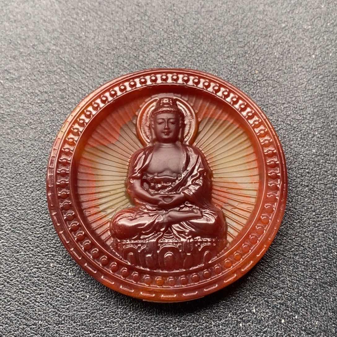 未镶嵌吊坠(不含链)玛瑙/玉髓安**山