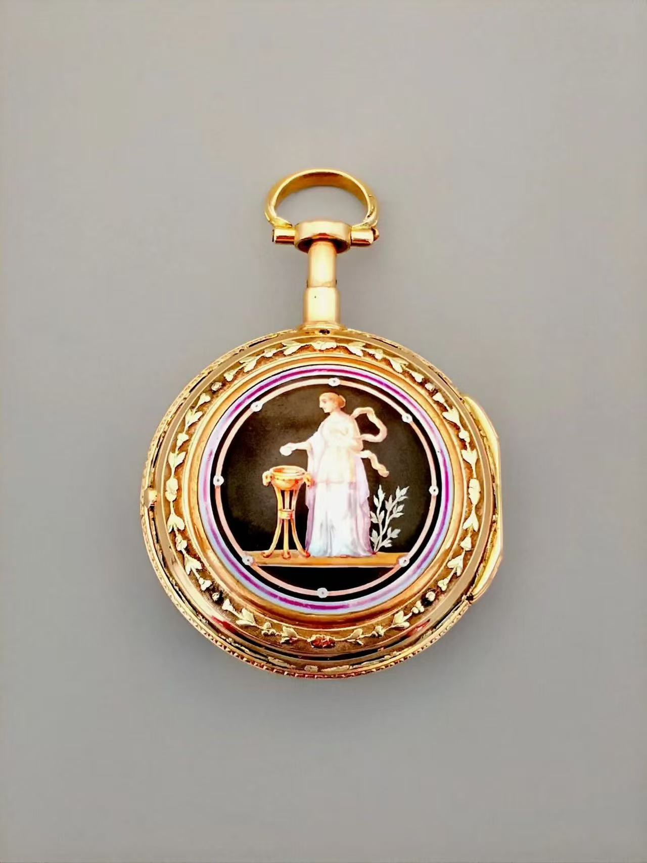 创意金色怀旧翻盖复古工艺男士怀表准型号300-1000