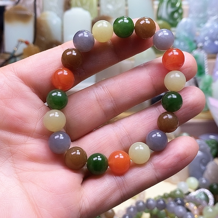 和田玉手链未镶嵌