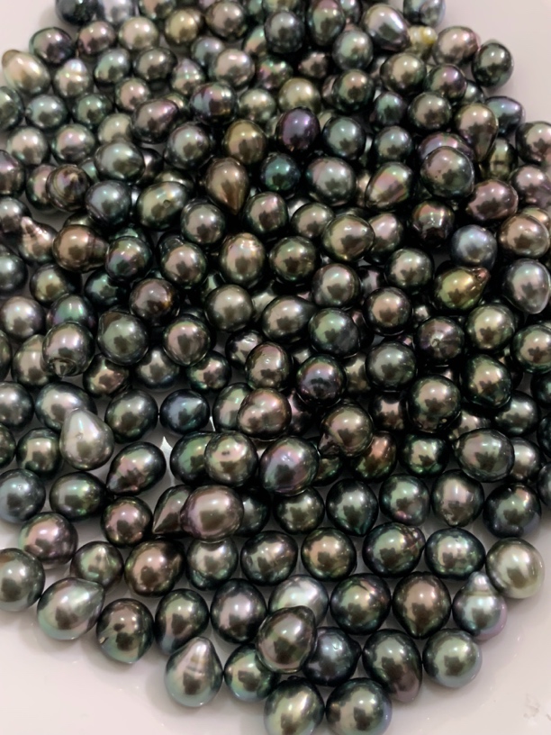 海水珍珠大溪地裸珠多样性拍一 8mm