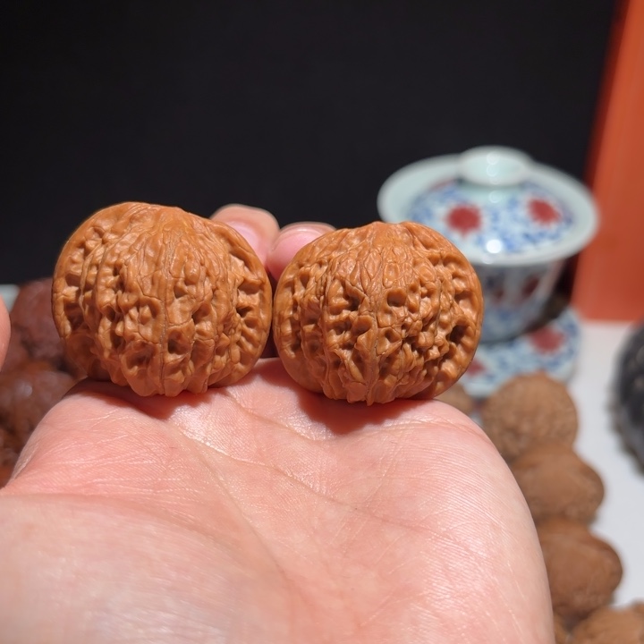 文玩核桃吊坠瑞磨盘