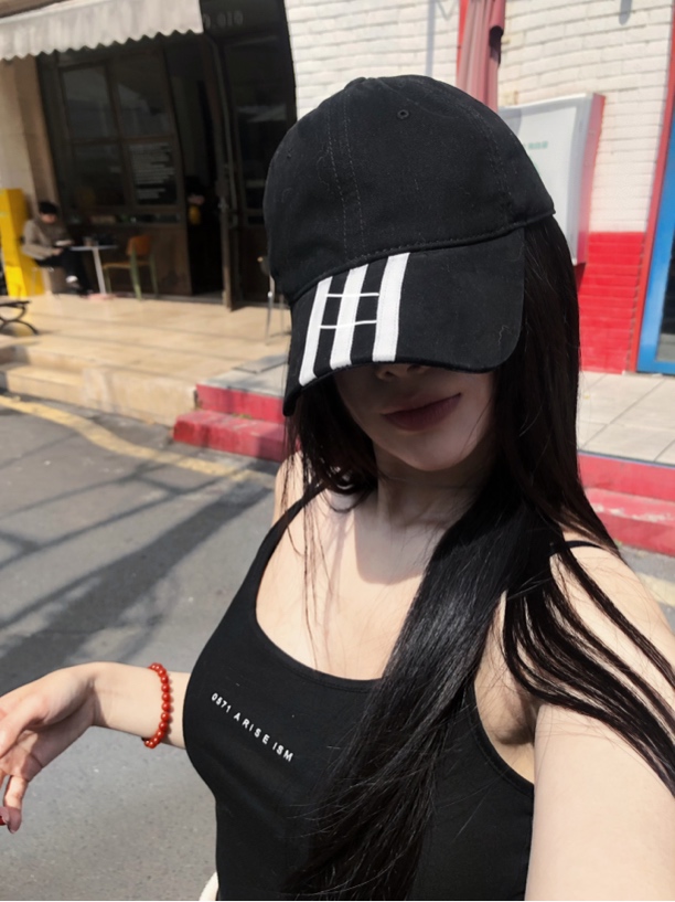 【专属】三条杠设计款棒球帽大头围户外鸭舌帽情侣男女美式街头