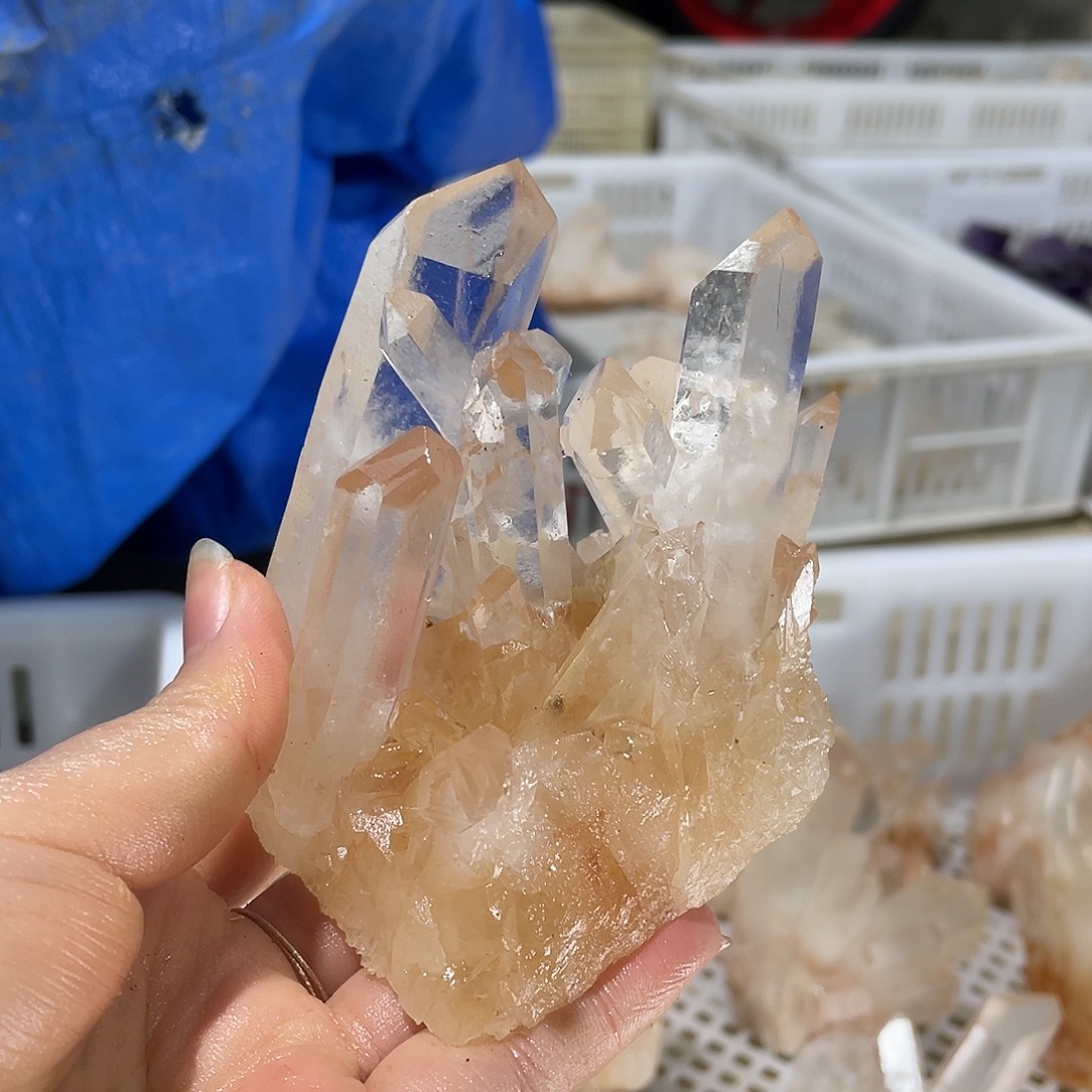 雪***0珠宝半成品水晶银S925镶嵌