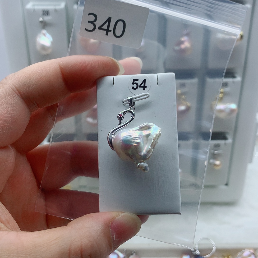 吊坠(不含链)合金淡水珍珠