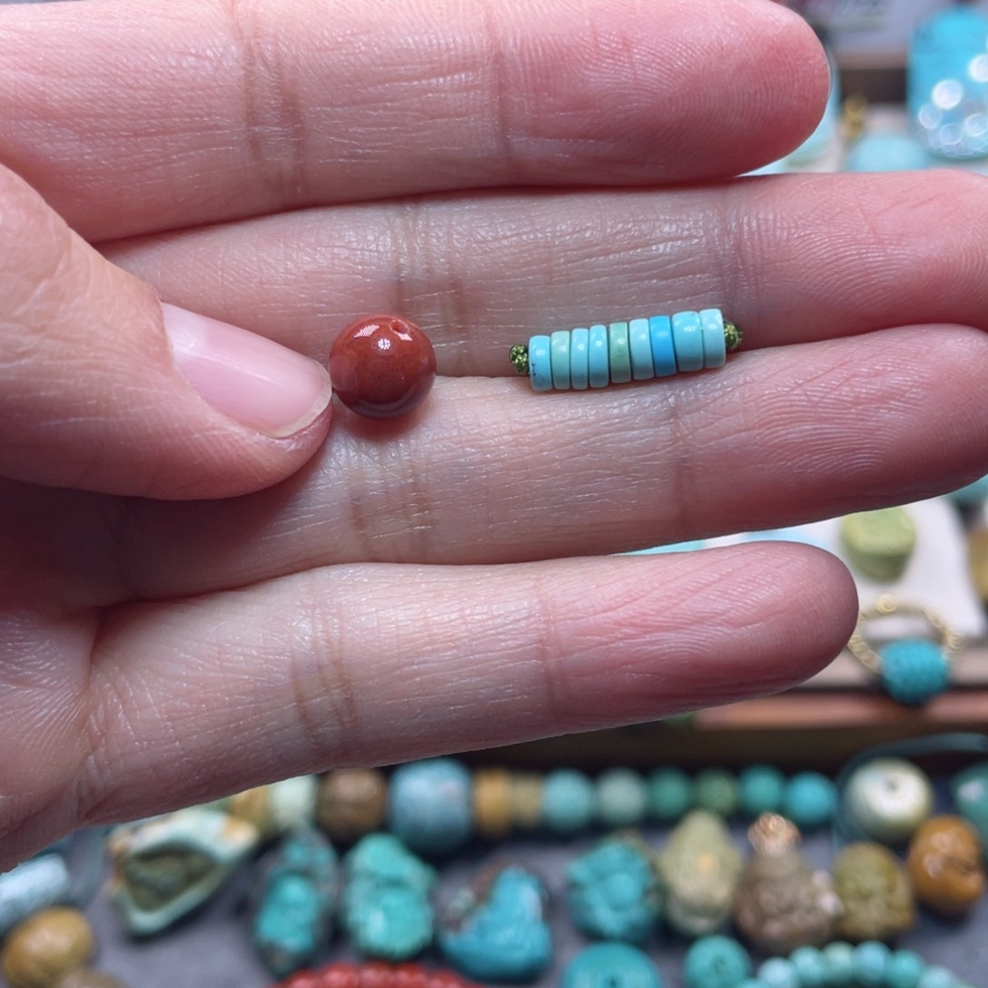 南红玛瑙配饰未镶嵌