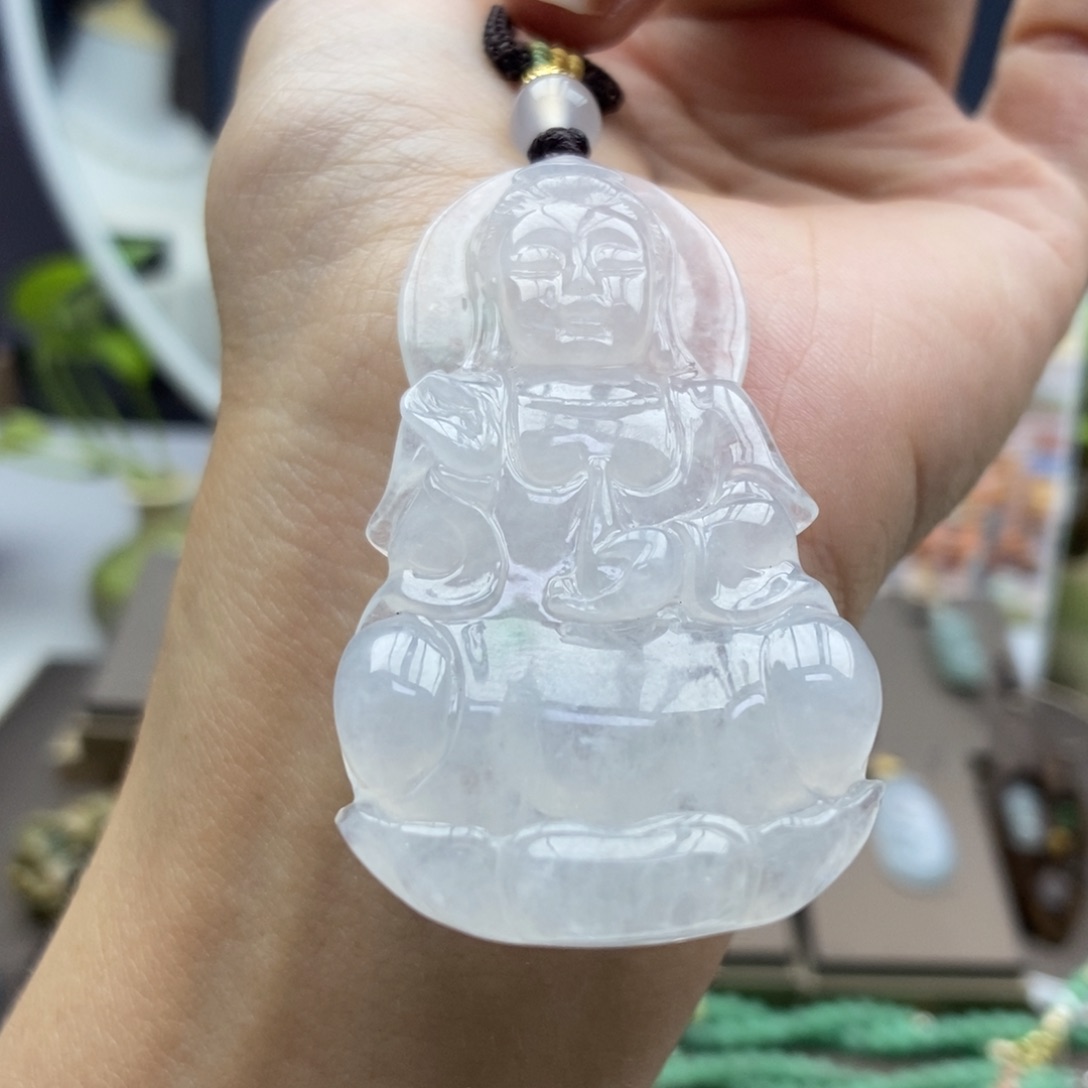 翡翠未镶嵌颈饰吊坠61