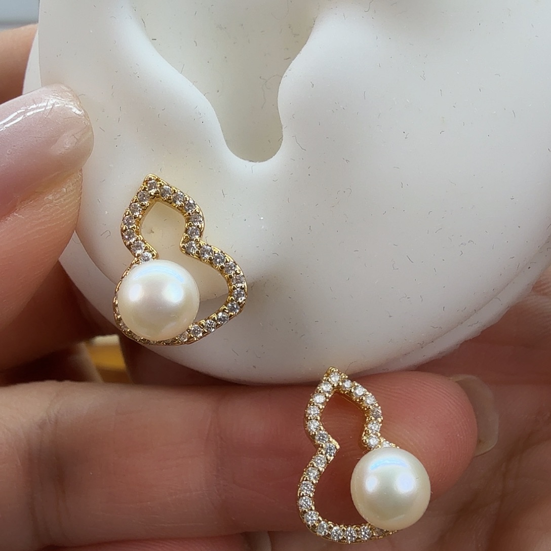 耳饰未镶嵌淡水珍珠125