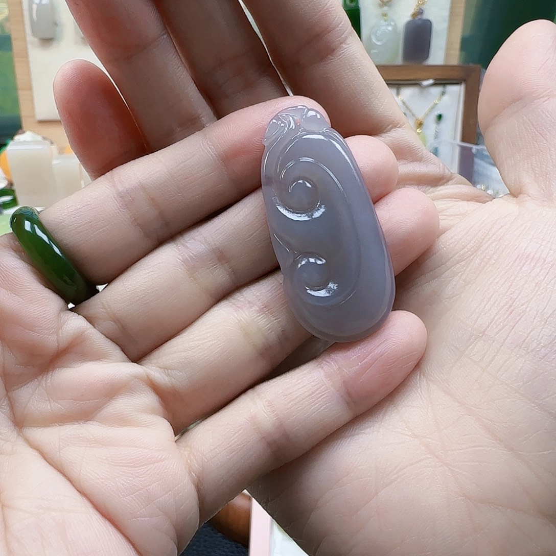 乐***泡和田玉未镶嵌吊坠(不含链)