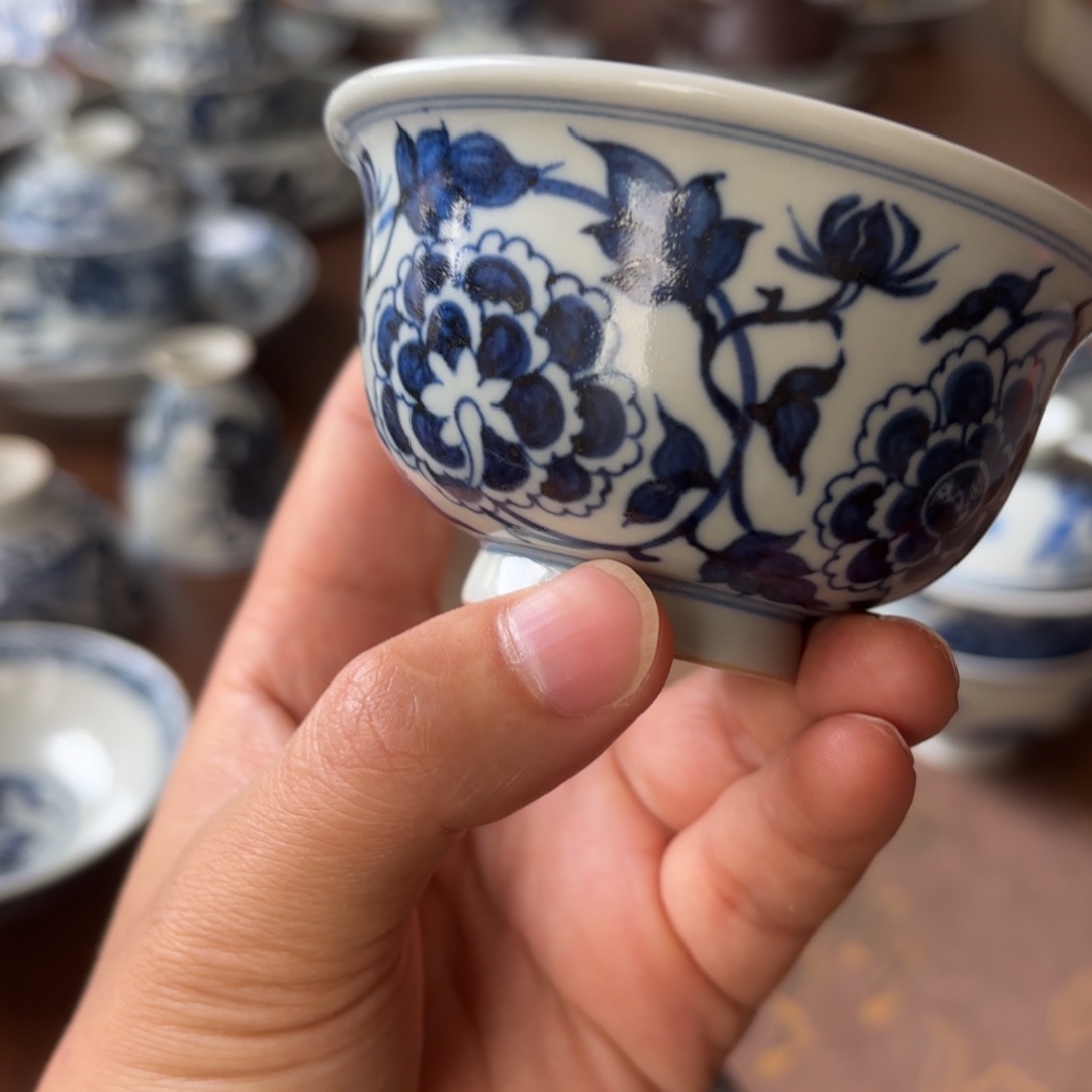 瓷片景德镇手绘茶器