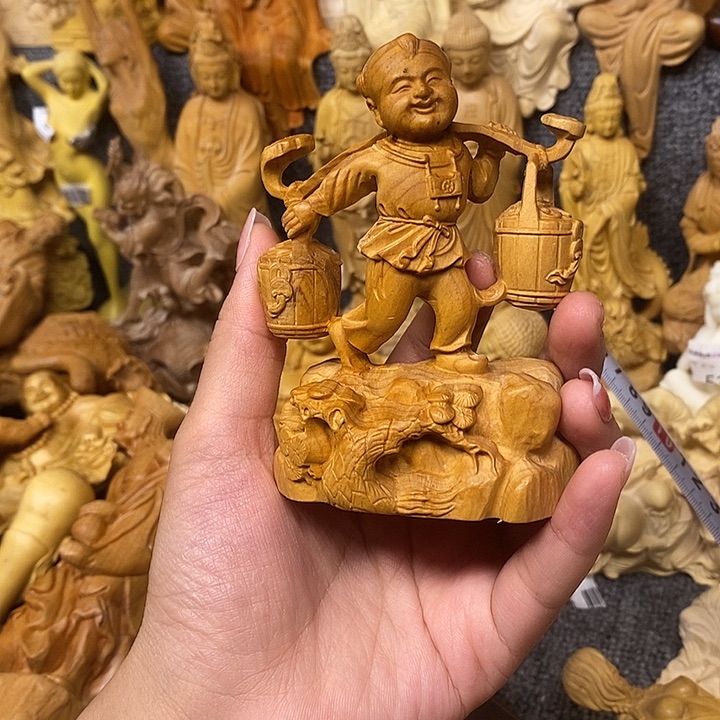 柏木（崖柏）崖柏瑕疵童子送财