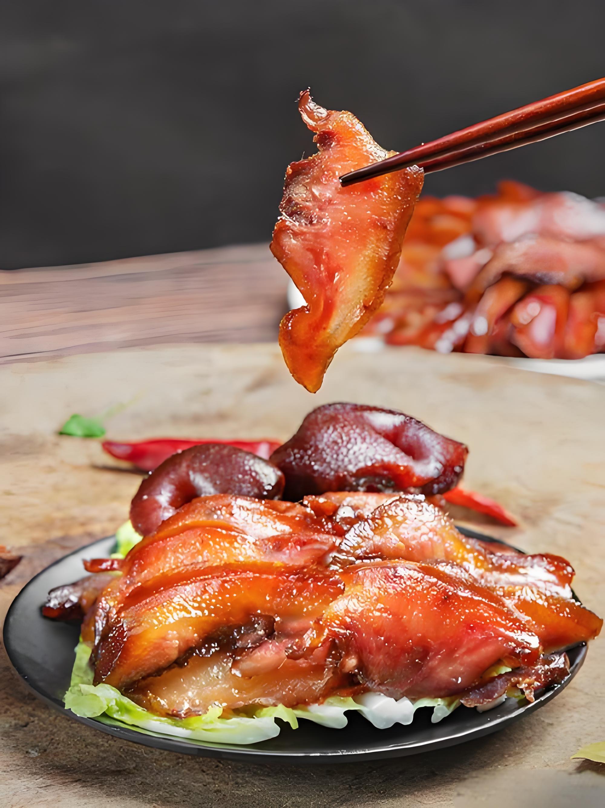 何记招牌卤香嘴500g  真空包装 冷链包邮 