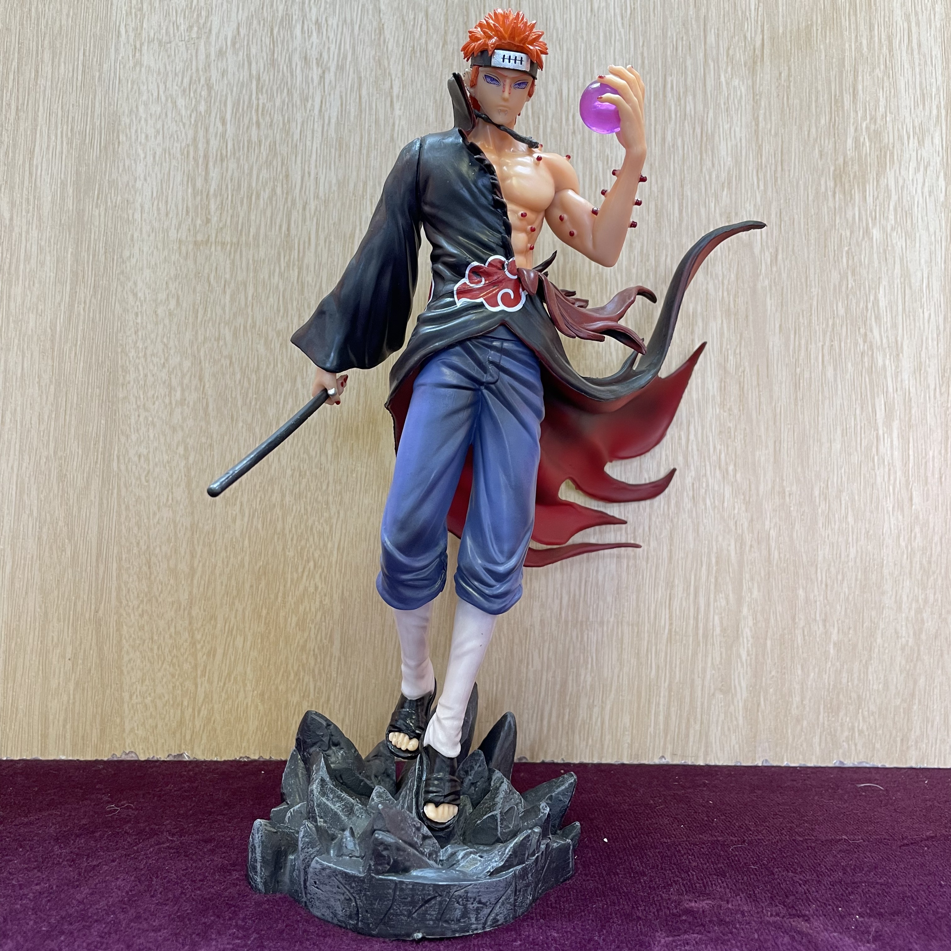 火影忍者十年百忍佩恩模型雕像GK摆件系列手办高约23cm