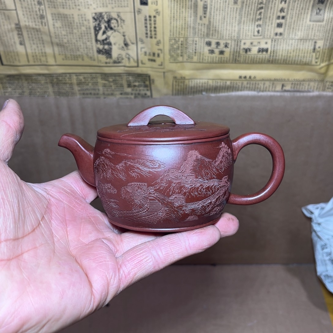 紫砂茶壶宜兴原矿紫砂壶