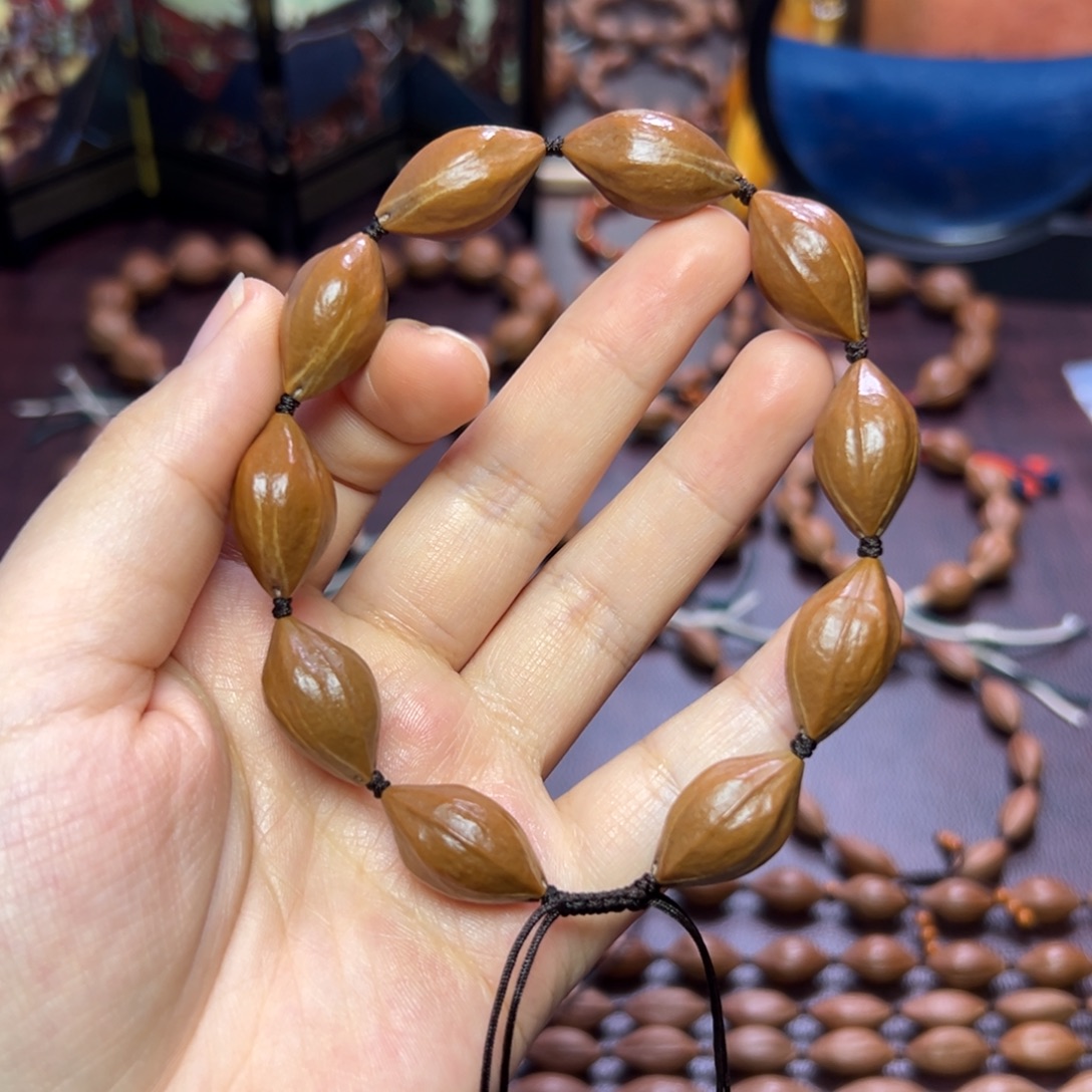 手串/手链橄榄核油 红皮 1.3 2.3左右