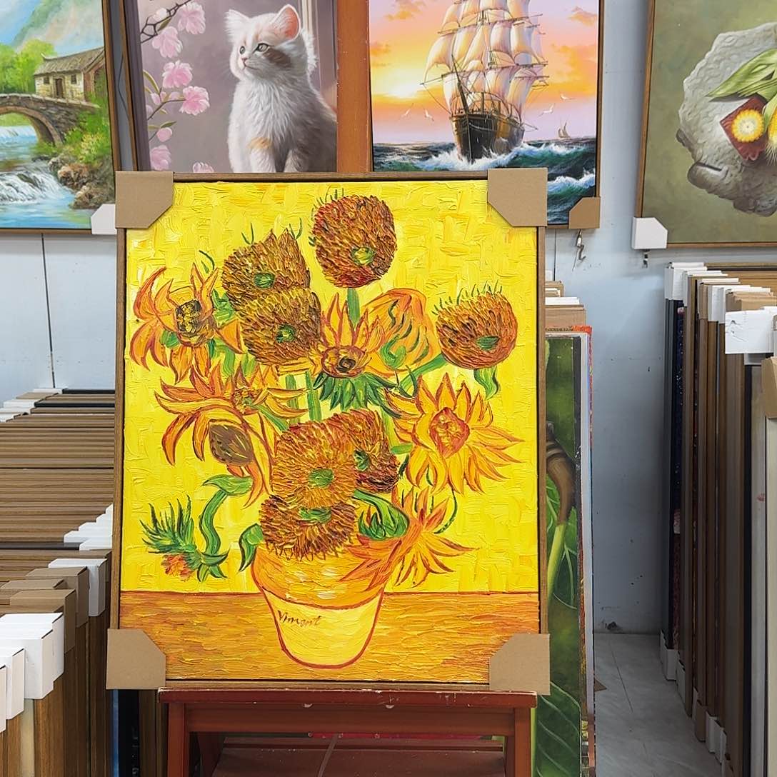 油画5060油画作品入选全国美展和全国