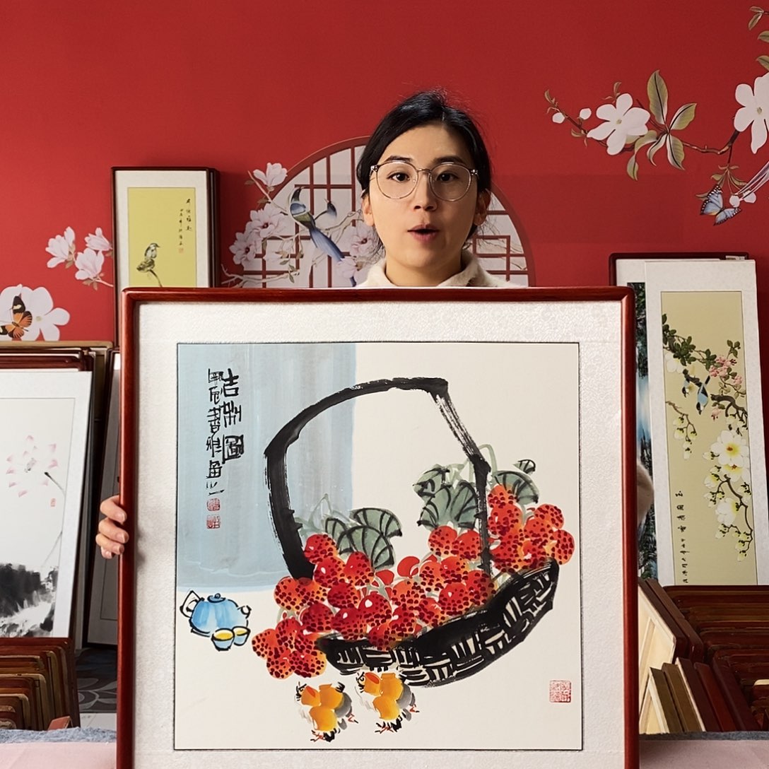 国画手写手绘62✖️62国画作品