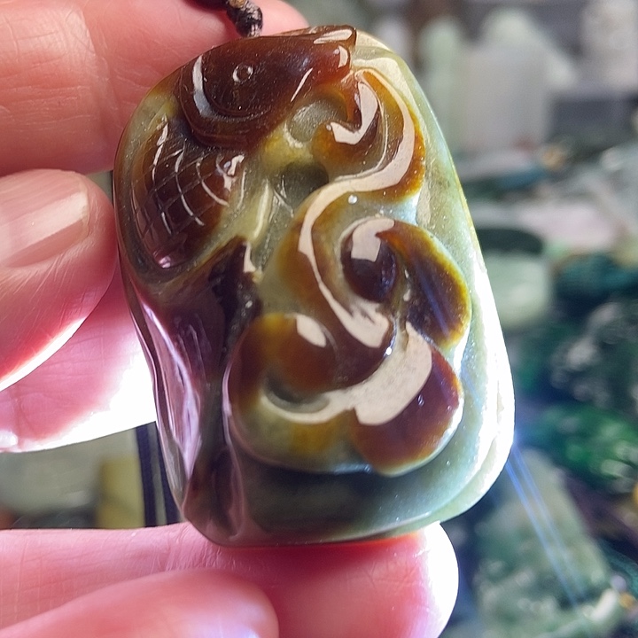 翡翠吊坠(不含链)未镶嵌