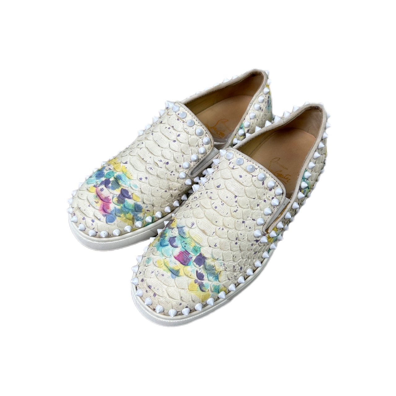 95新 Christian Louboutin/克里斯提·鲁布托  9213 一脚蹬 35.5码