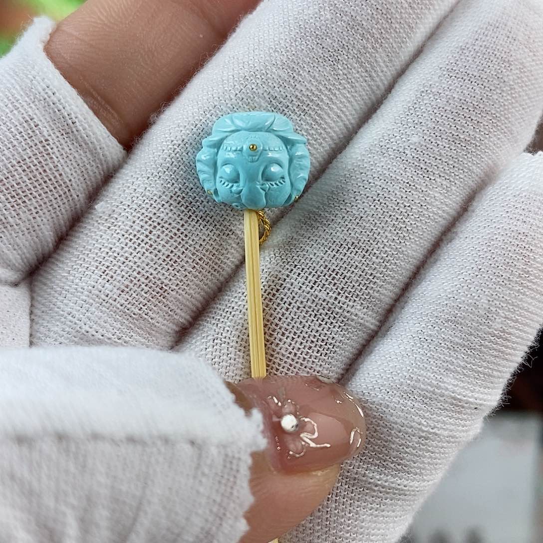 绿松石珠宝奇石未镶嵌