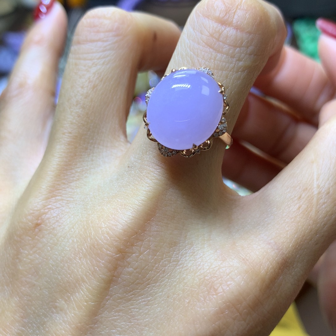 【闪购商品】翡翠颈饰18K金镶嵌翡翠