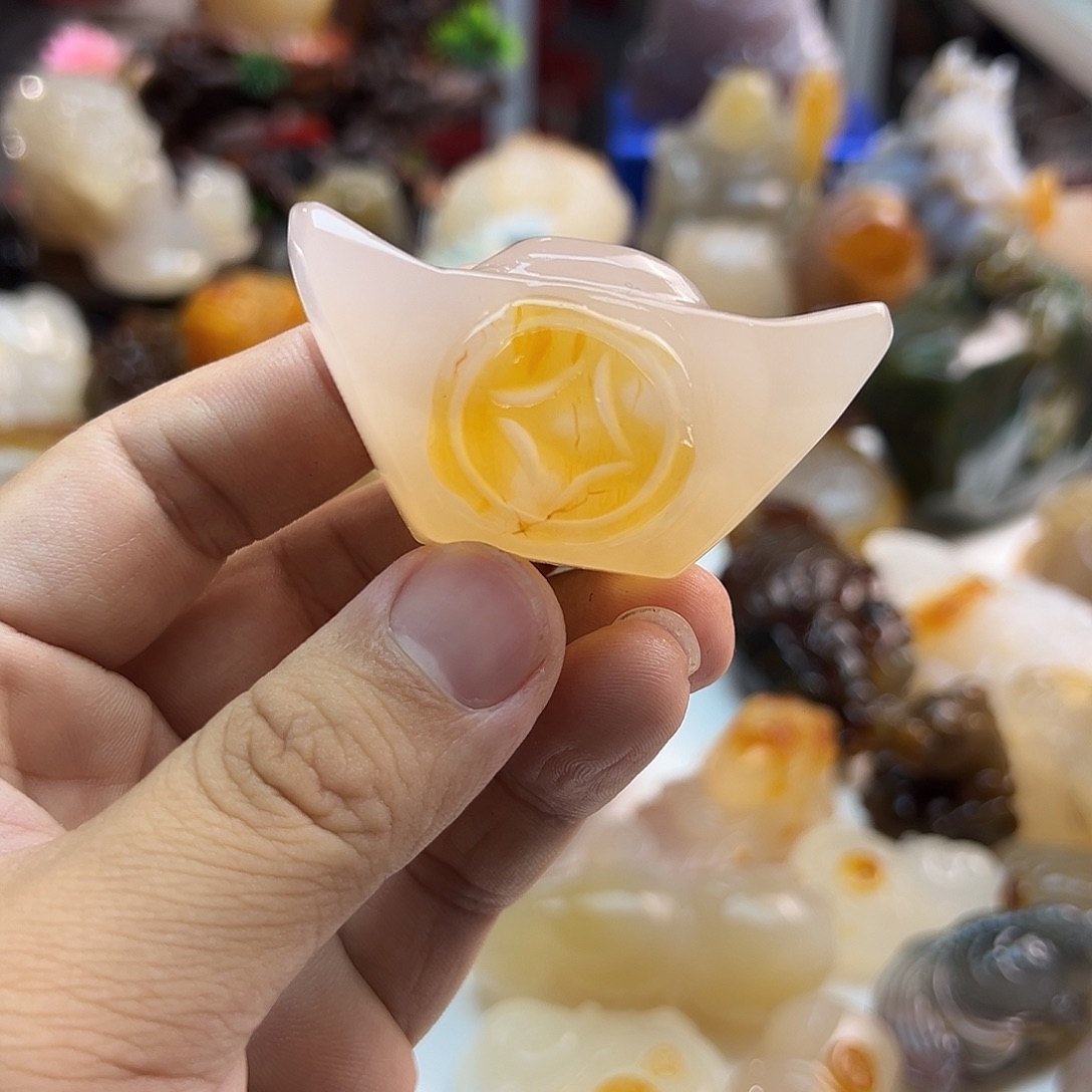 玛瑙/玉髓未镶嵌颈饰