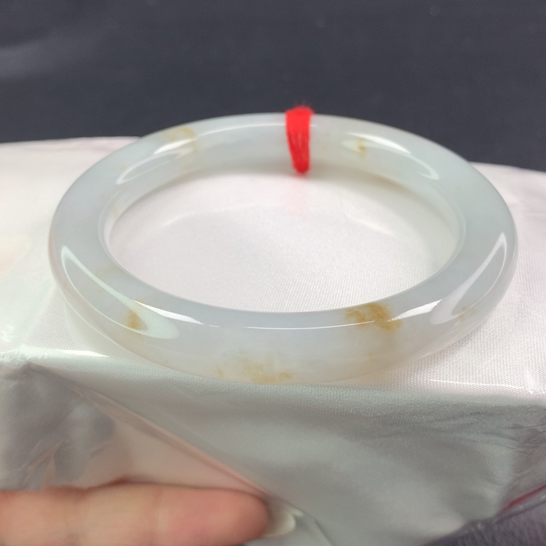 翡翠手镯未镶嵌(3号)圆条