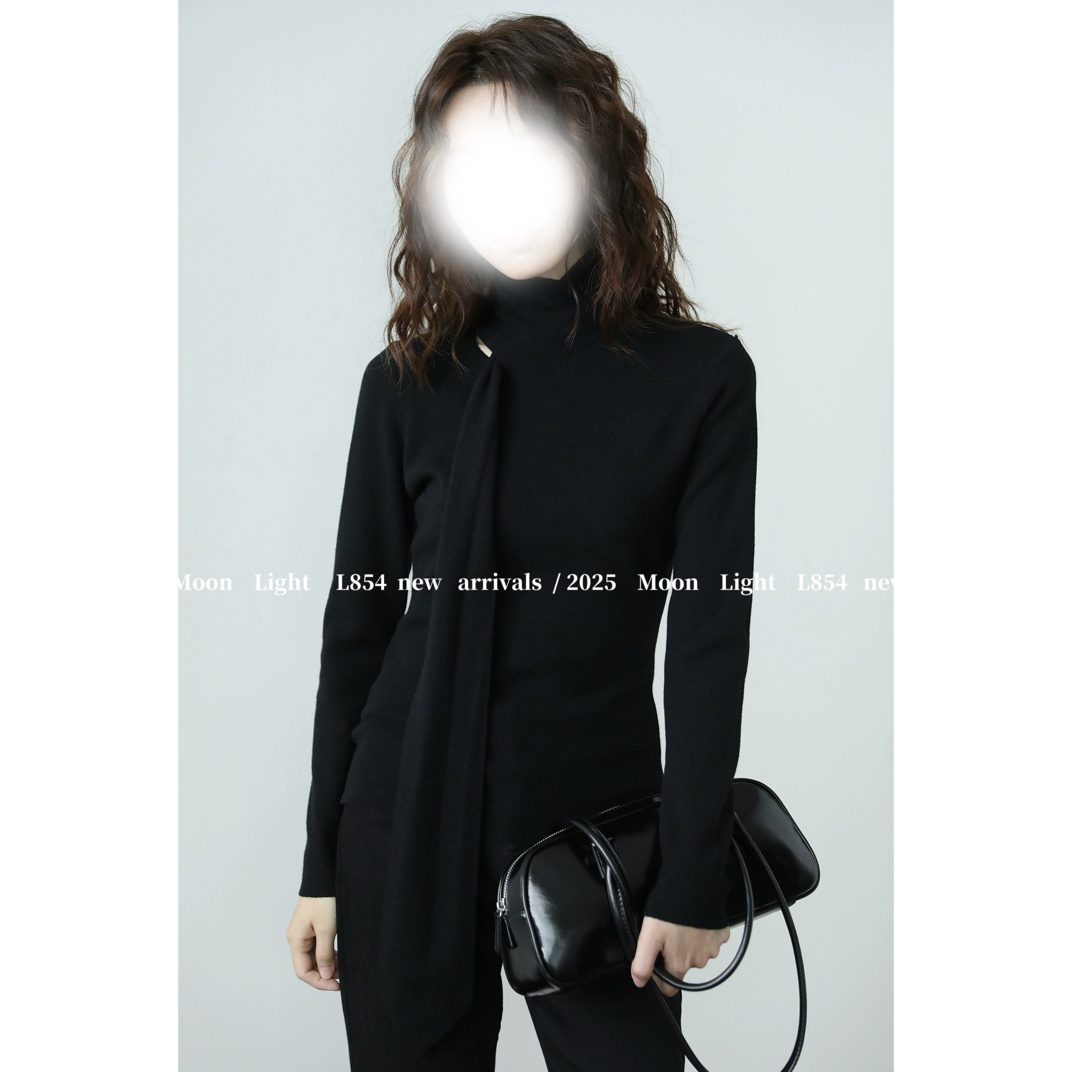 ouni@L854 韩系时尚百搭休闲打底衫 12-26