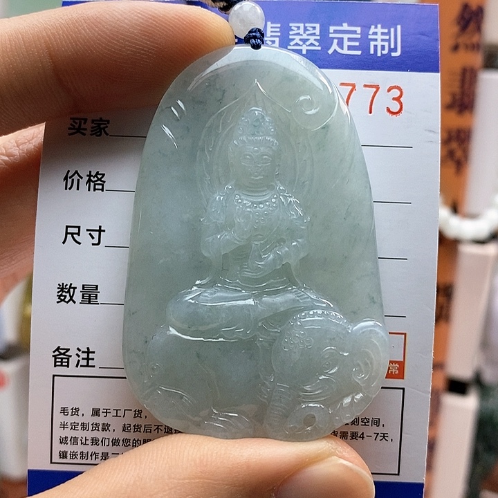 翡翠颈饰未镶嵌每天