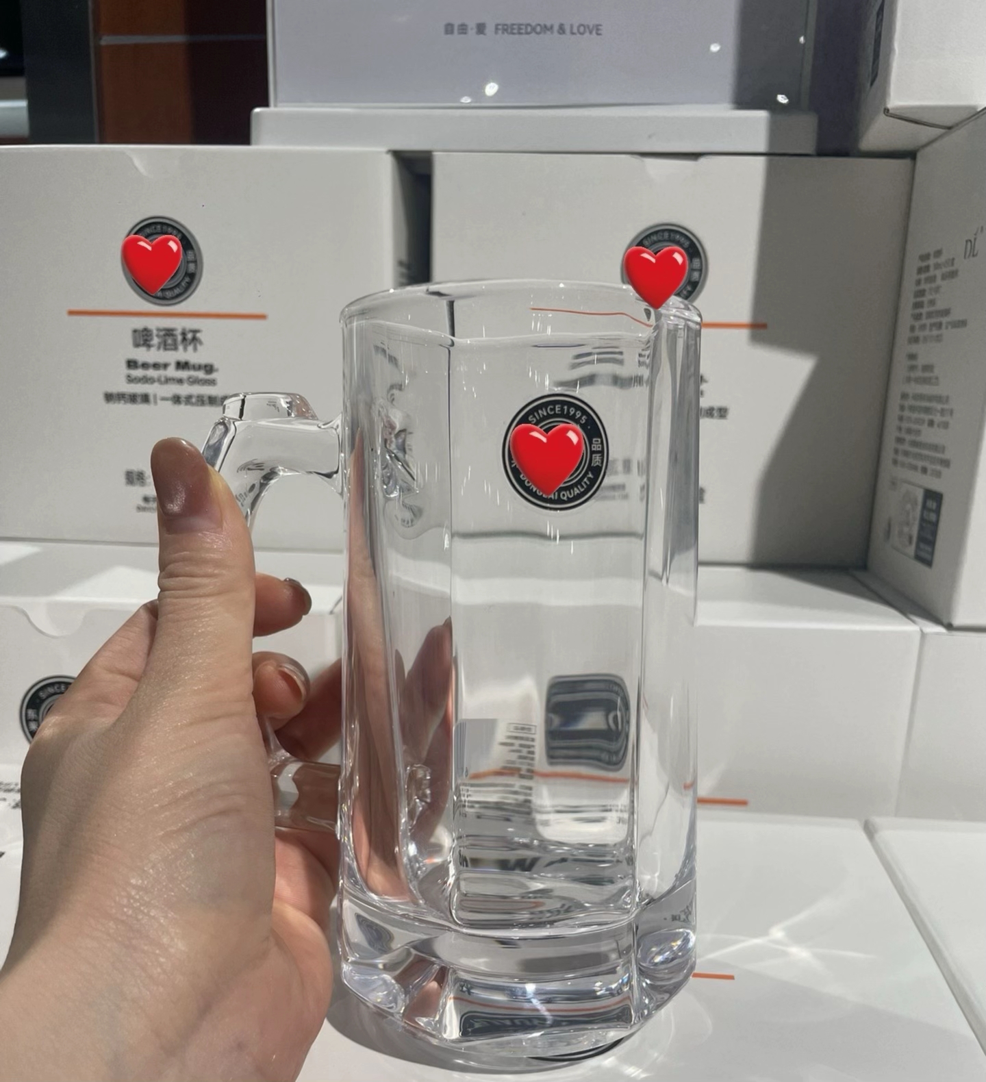 许昌超市代购啤酒杯