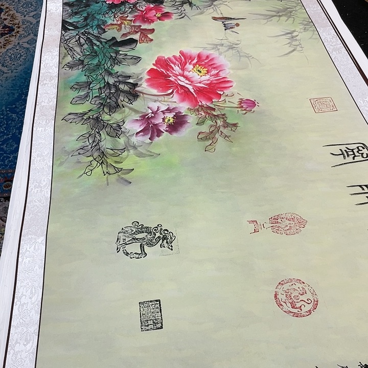 书法书画描金拓染作品6666